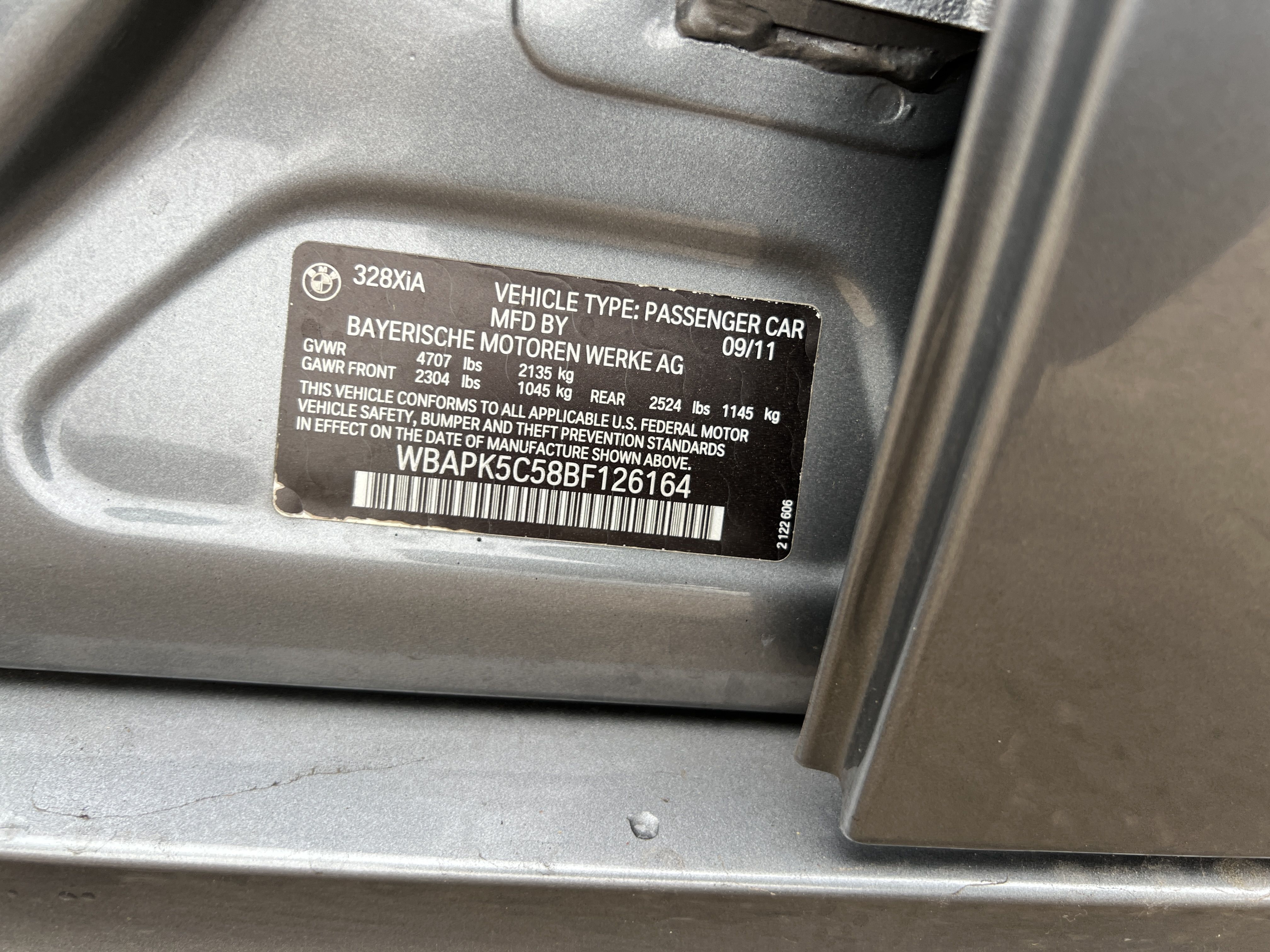 2011 BMW 328i