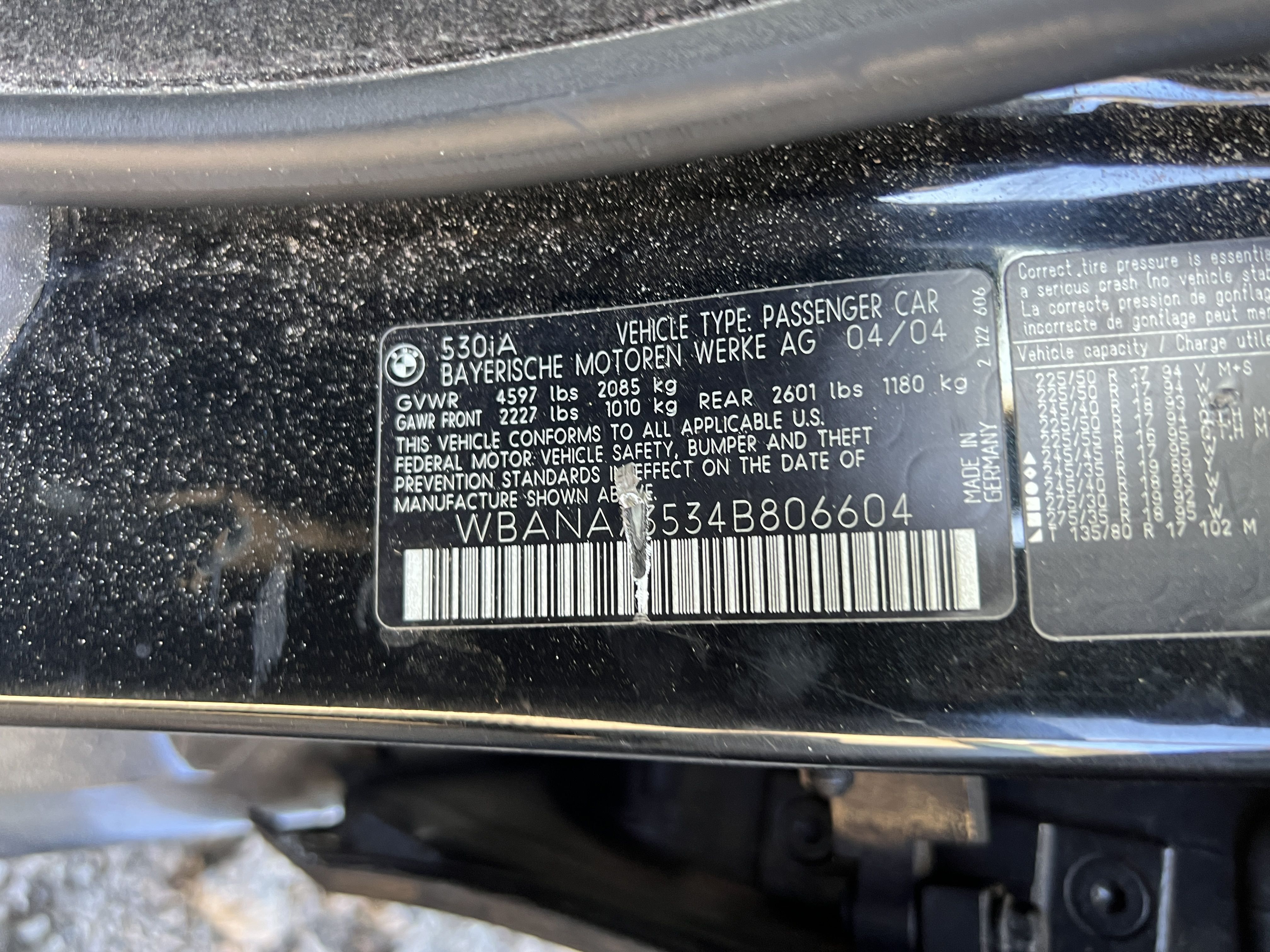 2004 BMW 530i