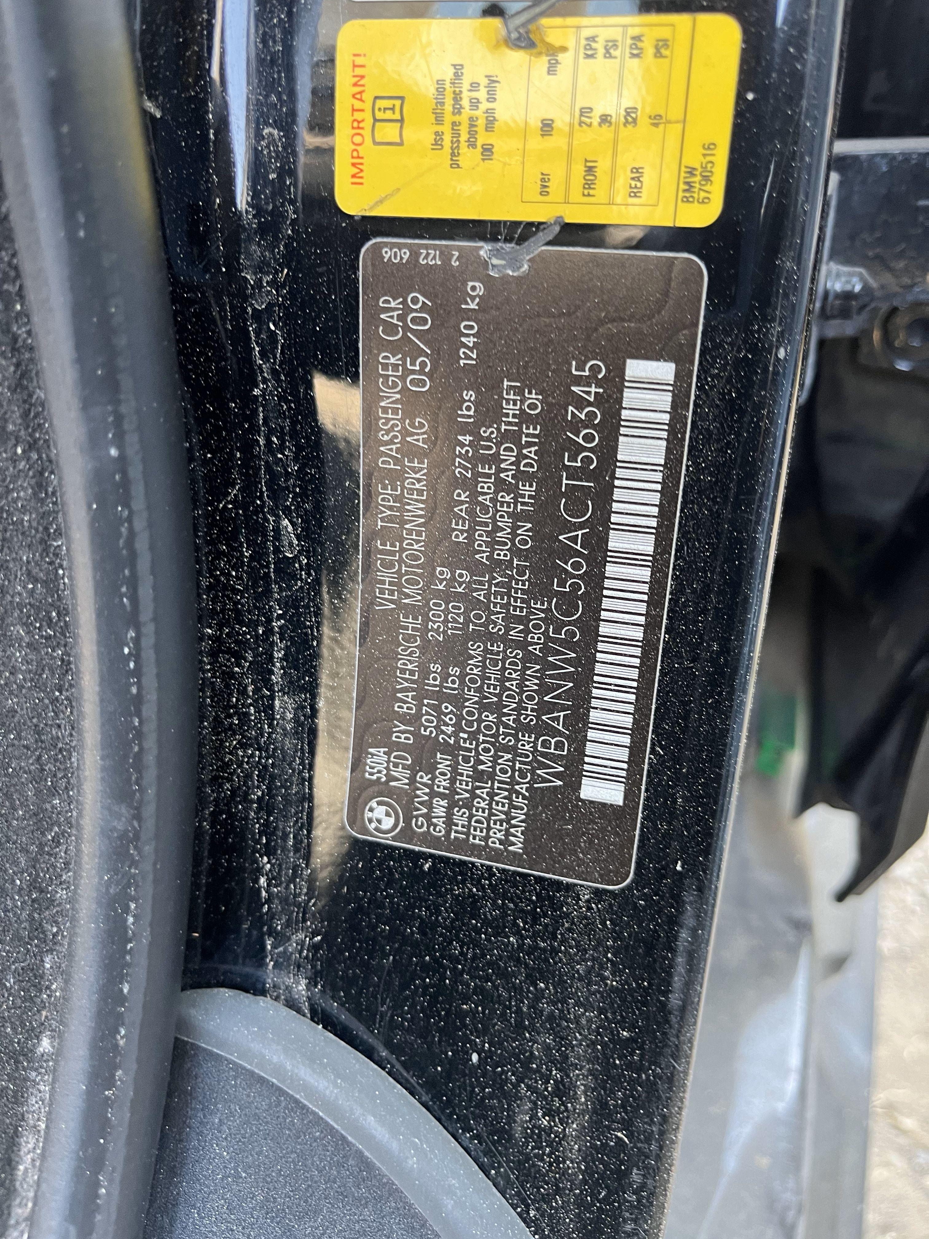 2010 BMW 550i