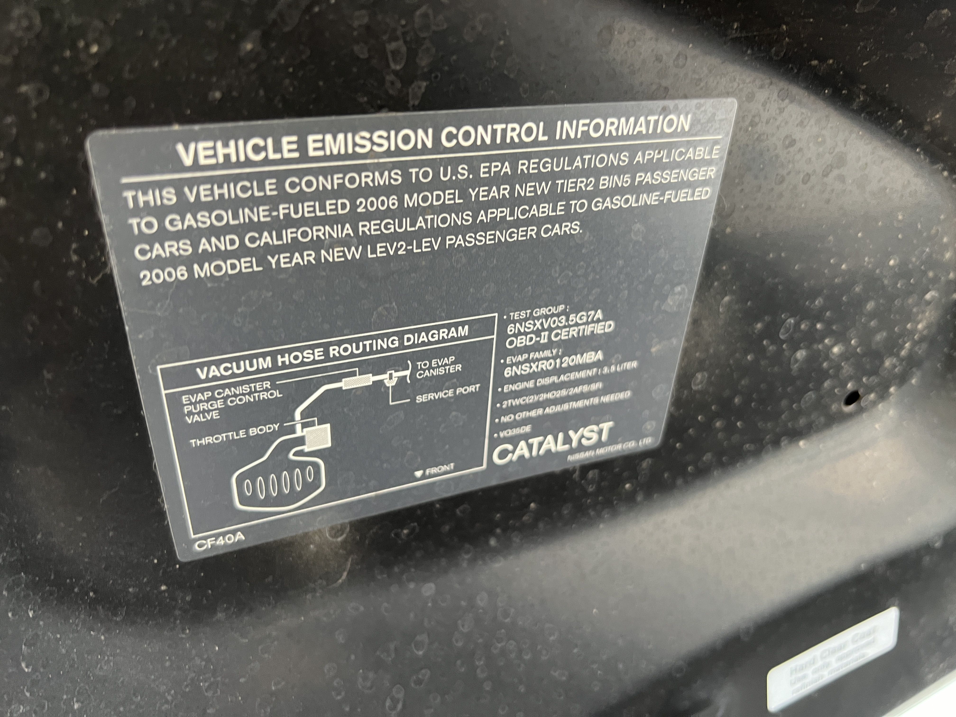 2006 INFINITI G35