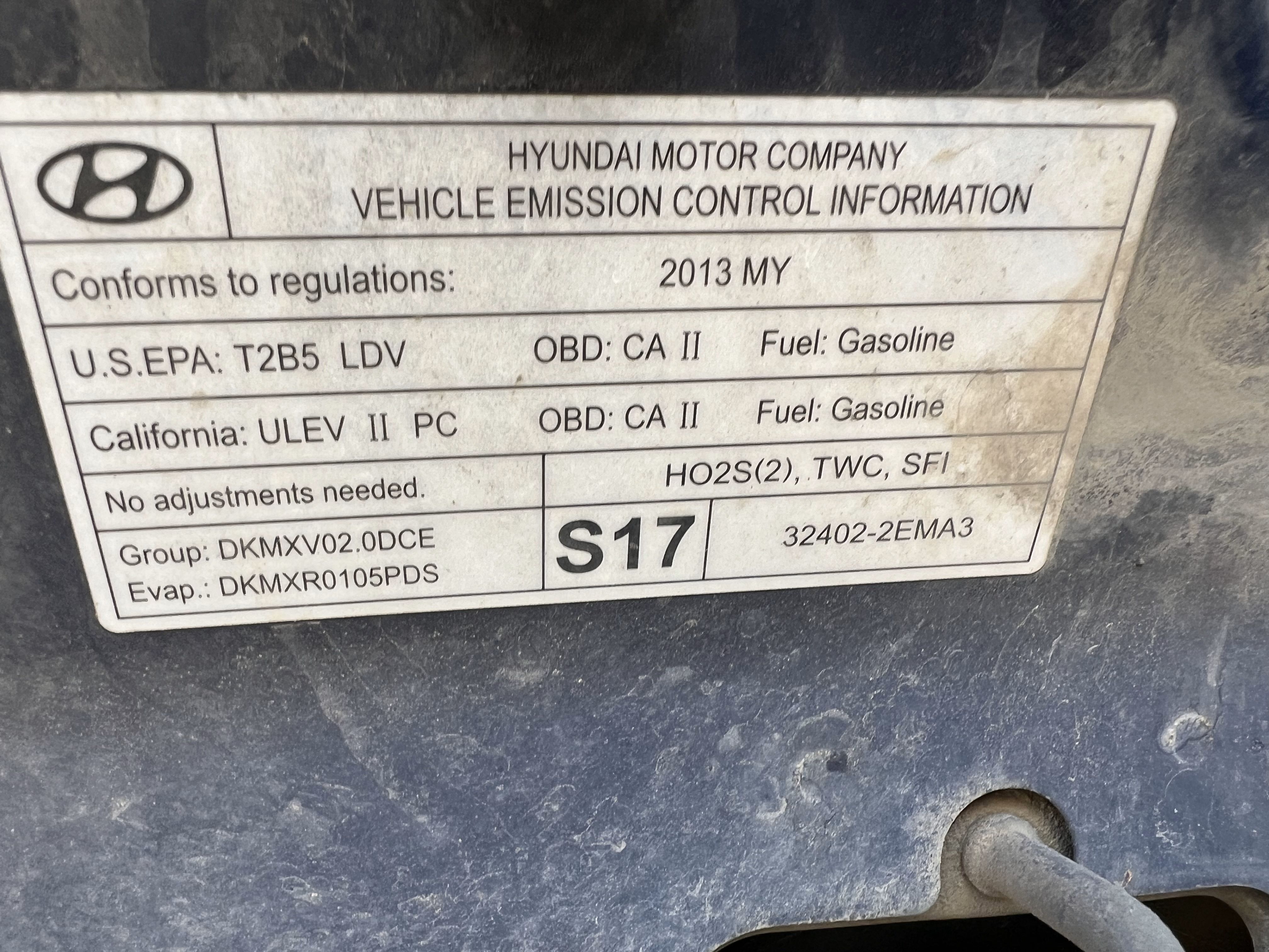 2013 HYUNDAI Elantra