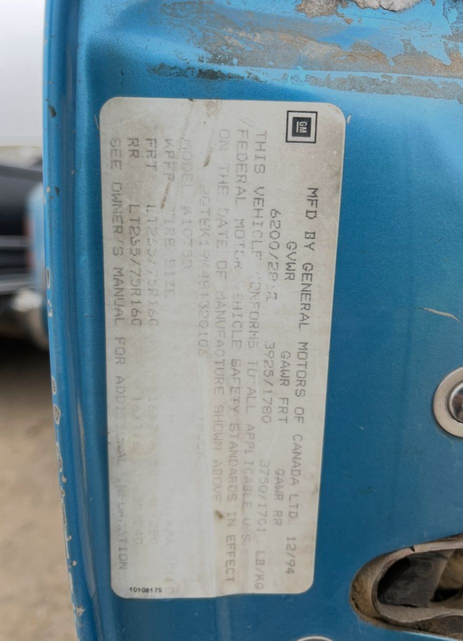 1995 GMC Sierra