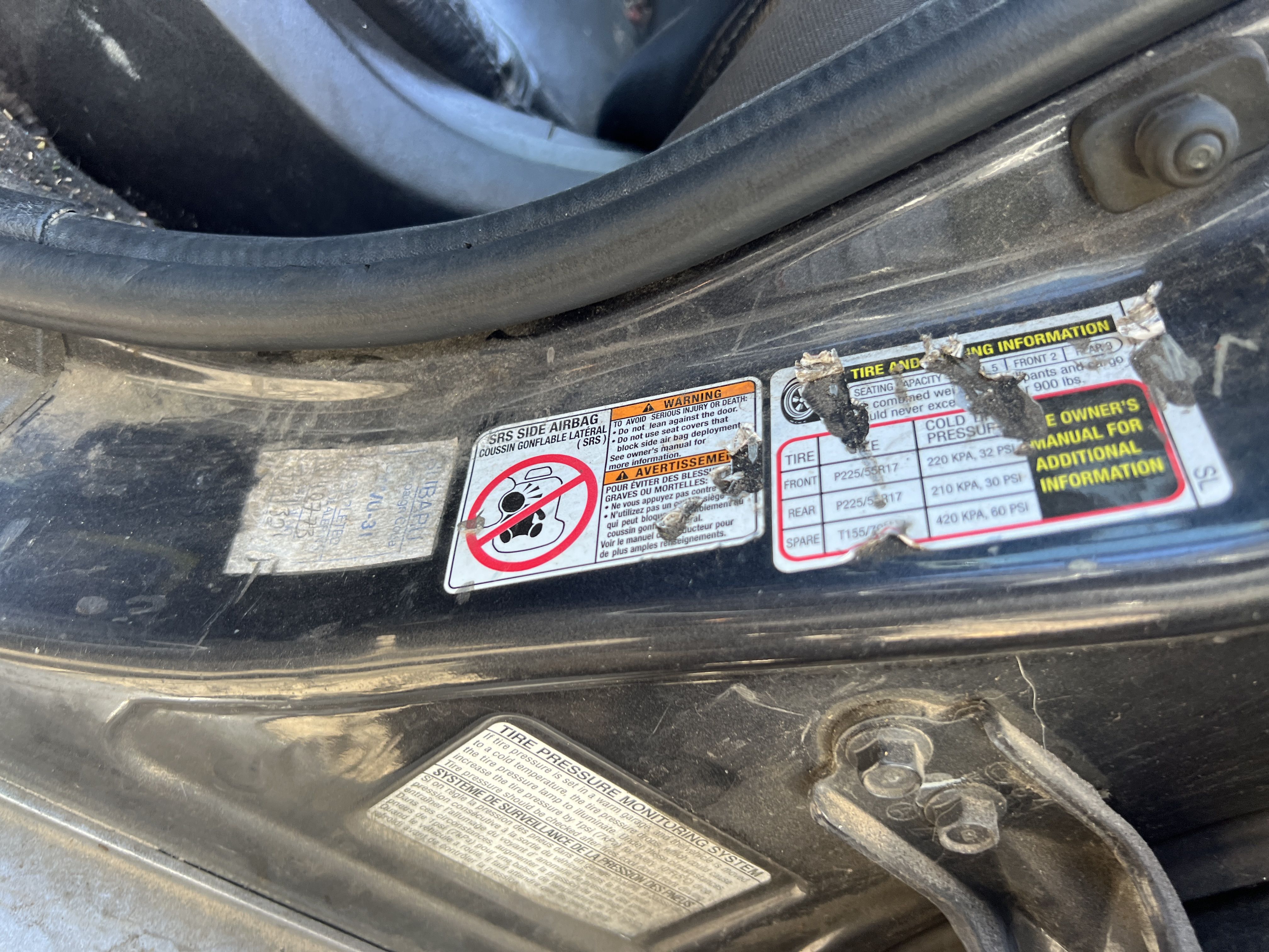 2009 SUBARU Outback