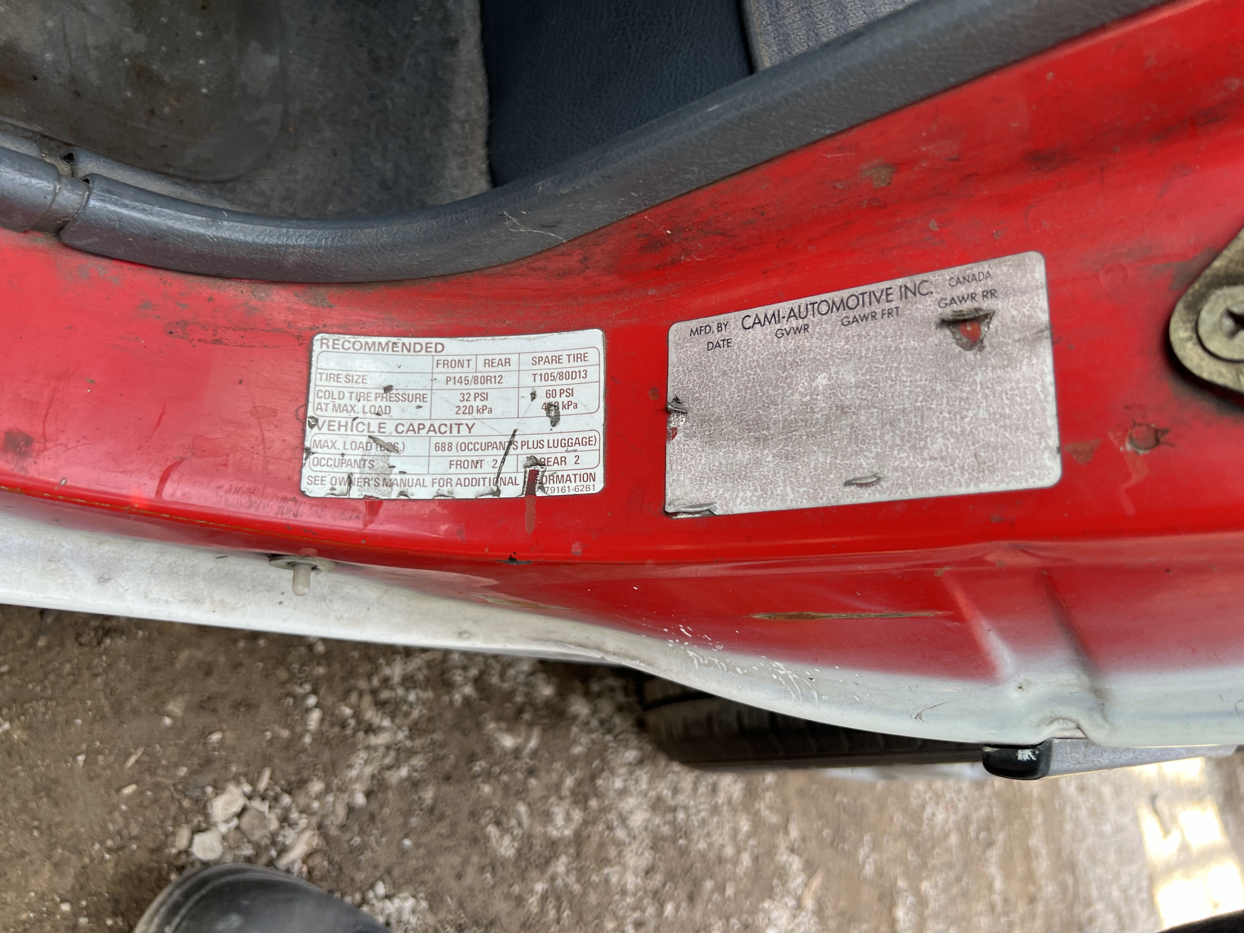 1991 GEO Metro