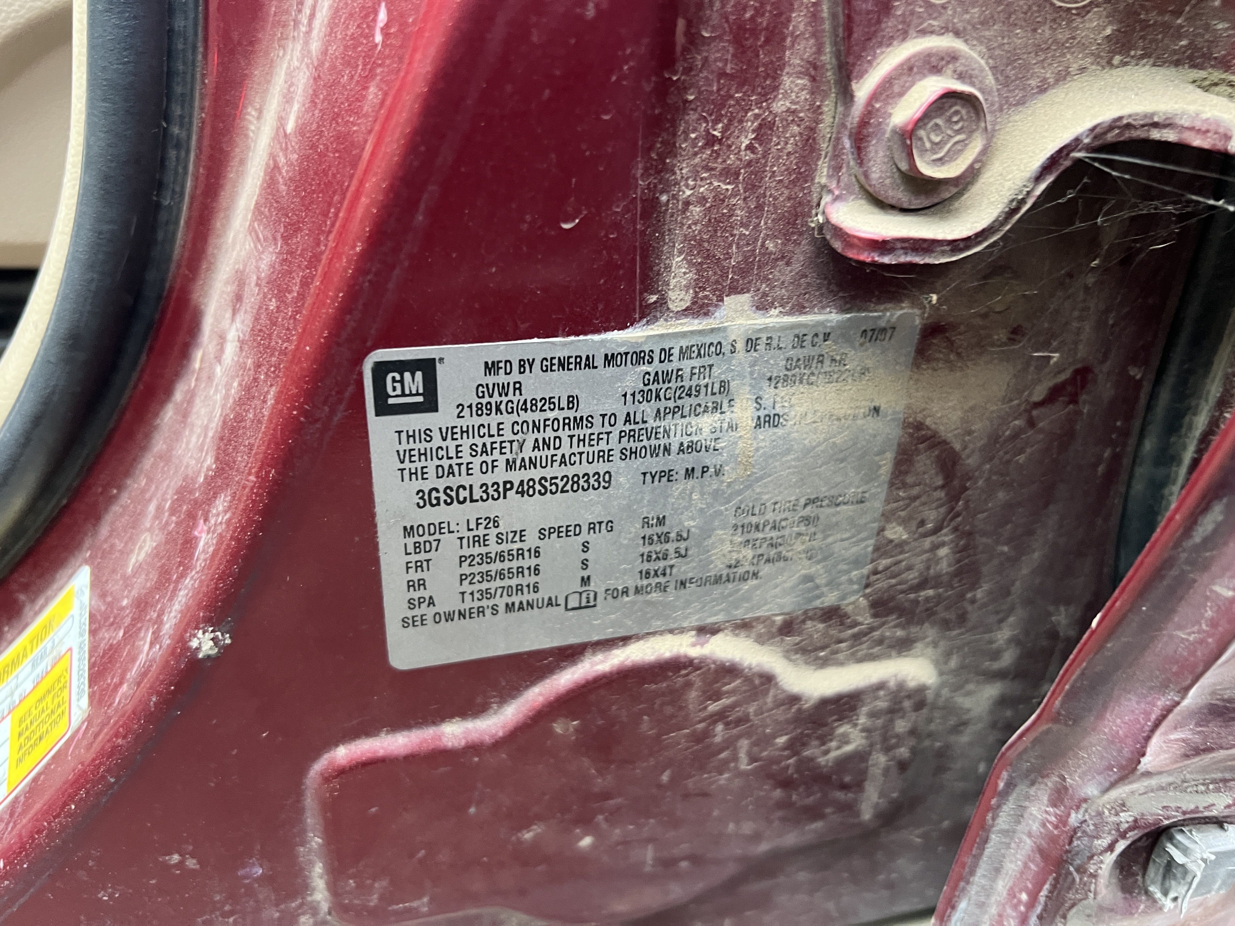 2008 SATURN Vue
