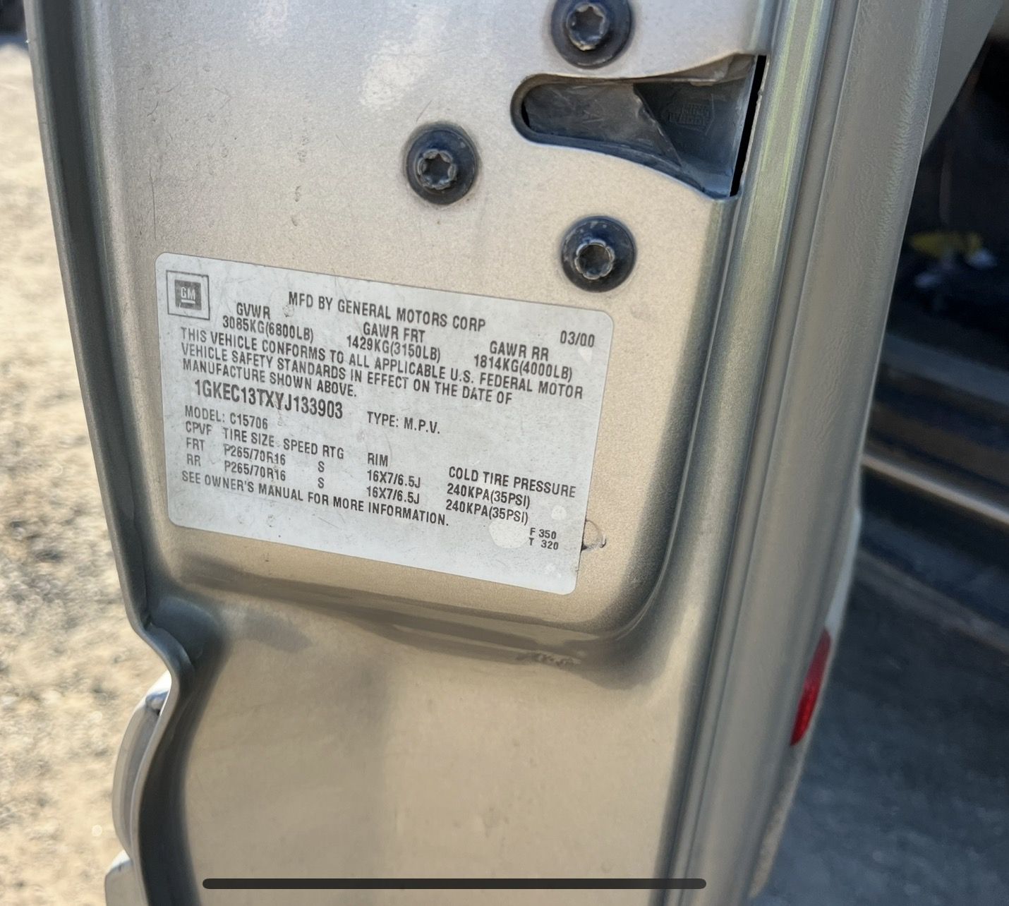 2000 GMC Yukon