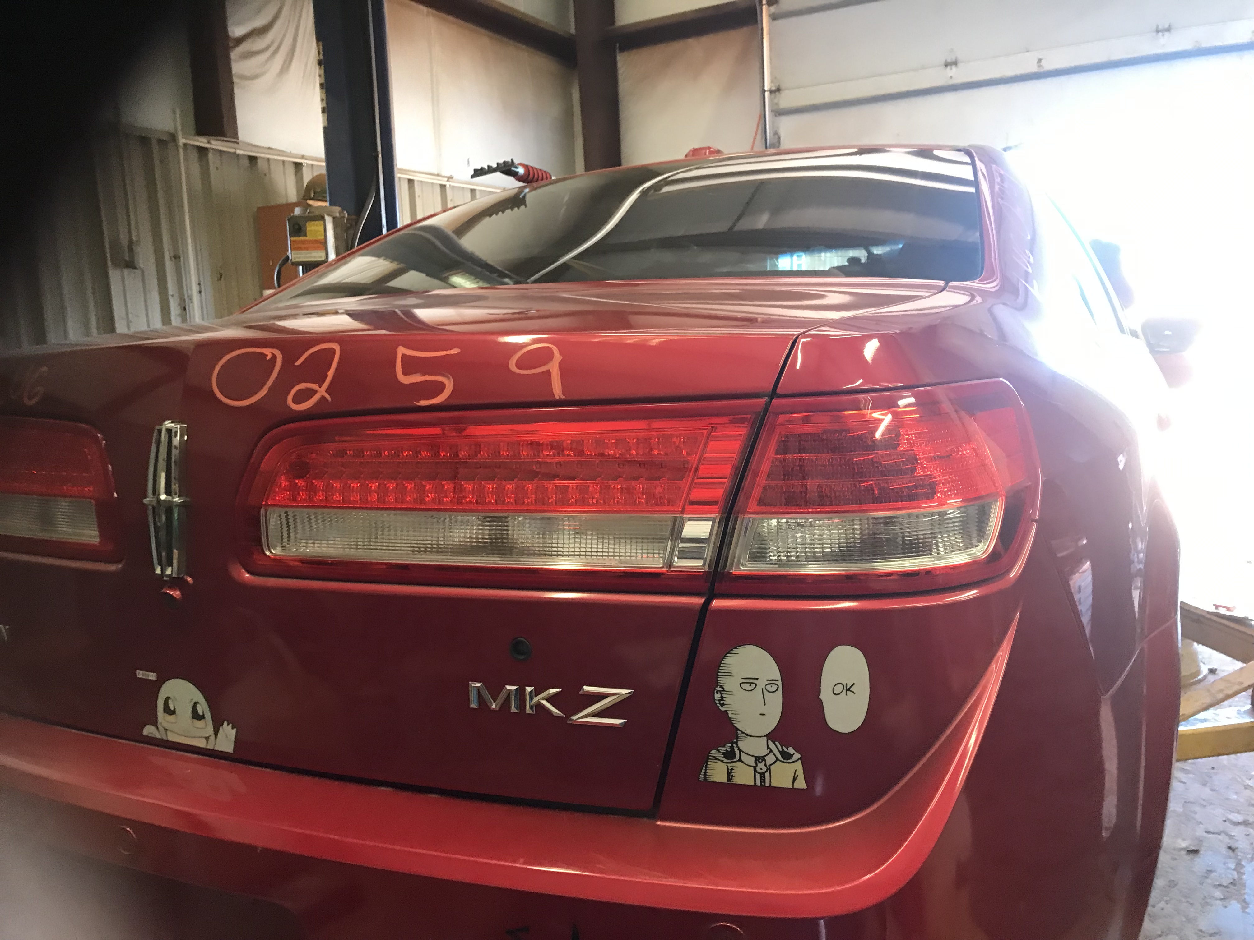 2012 LINCOLN Mkz