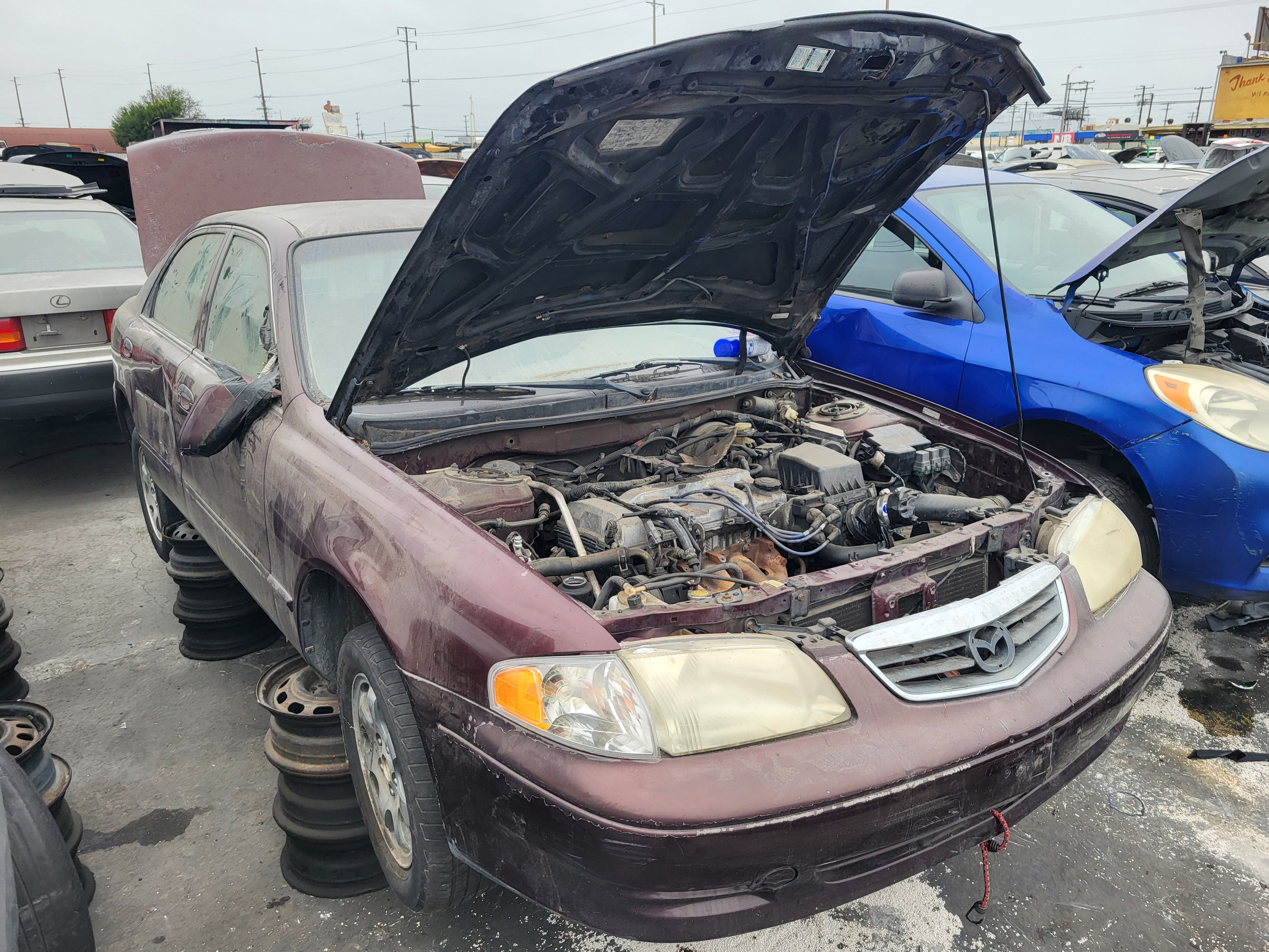 2001 MAZDA 626